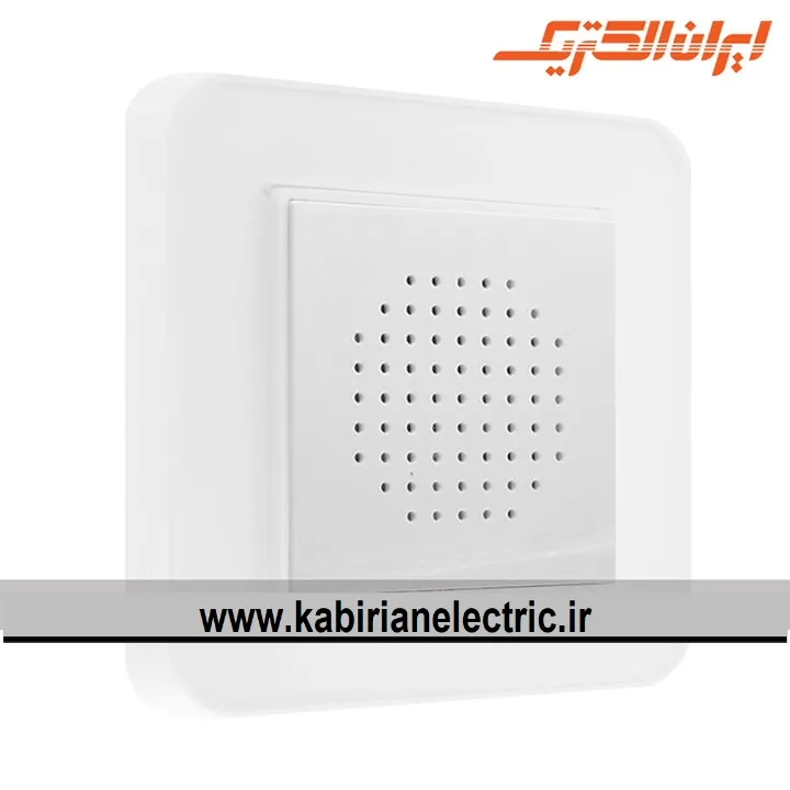 KB-001902 زنگ دینگ دانگ ارس سفید ایران الکتریک - تصویر 1