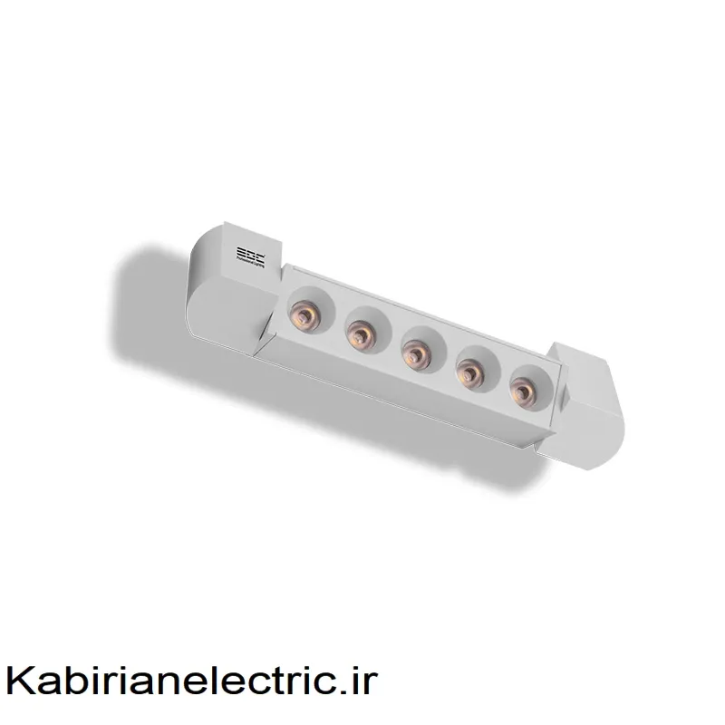 KB-001961 چراغ فروشگاهی ریلی اوپتولاین بدنه سفید 10 وات EDC - تصویر 1