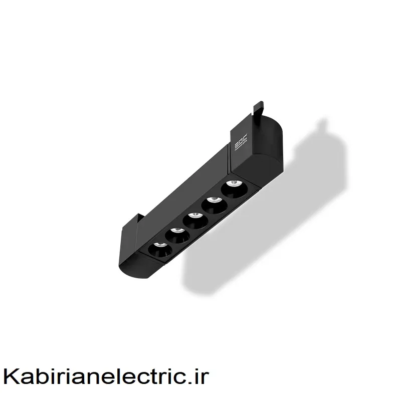 KB-001964 چراغ فروشگاهی ریلی اوپتولاین بدنه مشکی 10 وات EDC - تصویر 1