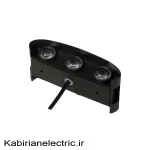 چراغ دیواری داخلی دکورا بدنه مشکی 12 وات EDC