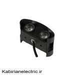 چراغ دیواری داخلی دکورا بدنه مشکی 8 وات EDC