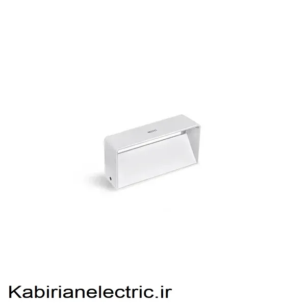 KB-001990 چراغ دیواری داخلی مستطیل بدنه سفید 12 وات EDC - تصویر 1