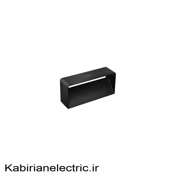 KB-001994 چراغ دیواری داخلی مستطیل بدنه مشکی 12 وات EDC - تصویر 1