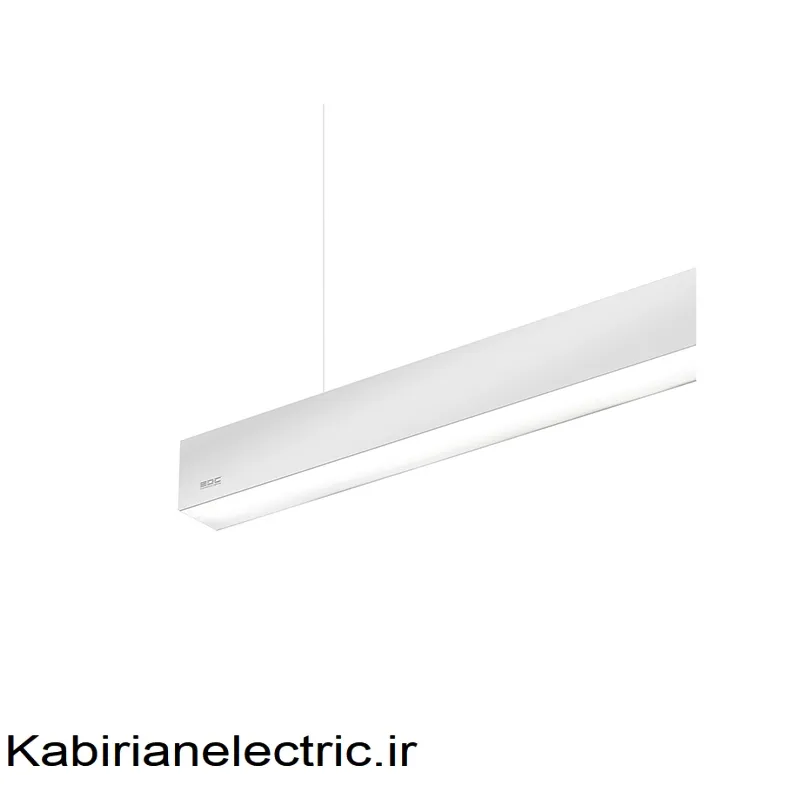 KB-002003 چراغ خطی لاینیوم آویز بدنه سفید 48 وات EDC - تصویر 1