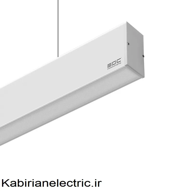 KB-002004 چراغ خطی لاینیوم آویز بدنه سفید 72 وات EDC - تصویر 1