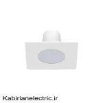 چراغ سقفی توکار اکونومی ساده مربع 9 وات EDC