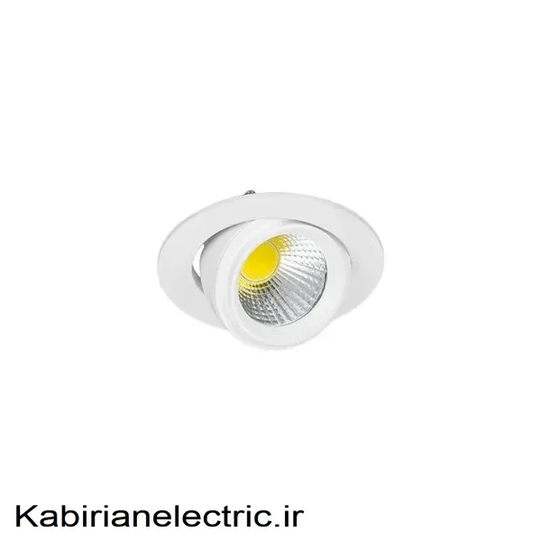 KB-002066 چراغ سقفی توکار پریسکوپی 7 وات EDC COB - تصویر 1