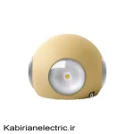 چراغ دیواری فضای آزاد روتانو بدنه کرم 12 وات EDC