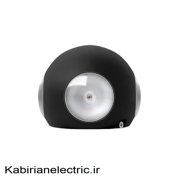 KB-002095 چراغ دیواری فضای آزاد روتانو بدنه مشکی 12 وات EDC - تصویر 1