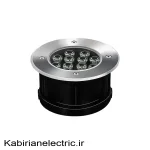 چراغ دفنی گرد 12 وات EDC
