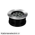 چراغ دفنی گرد 15 وات EDC