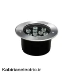 چراغ دفنی گرد 9 وات EDC