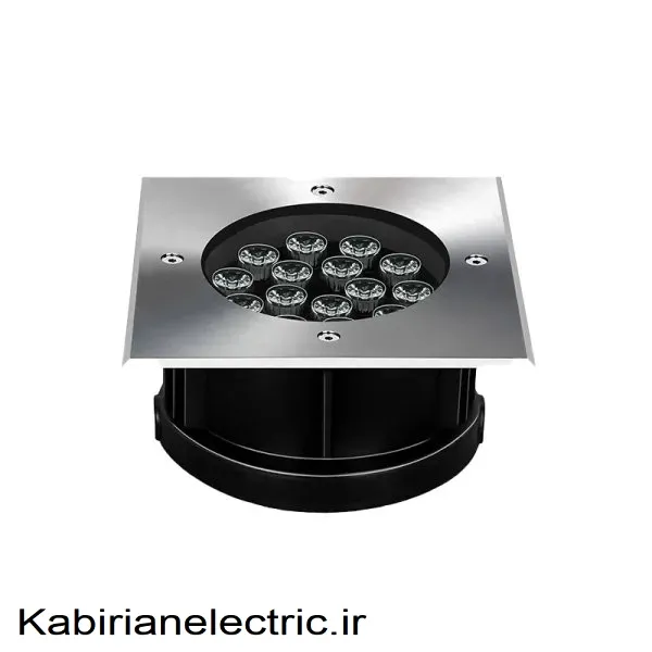 KB-002109 چراغ دفنی مربع 18 وات EDC - تصویر 1