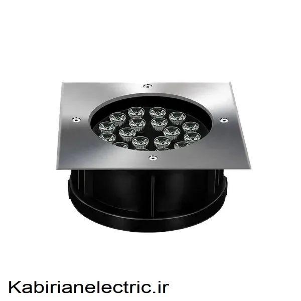 KB-002110 چراغ دفنی مربع 21 وات EDC - تصویر 1