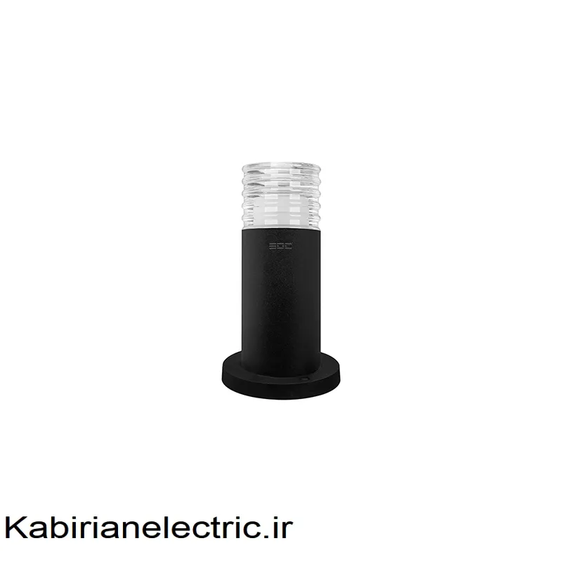 KB-002152 چراغ پارکی کریستالی 40 سانتی بدنه مشکی 5 وات EDC SMD - تصویر 1