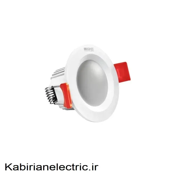 KB-002198 چراغ سقفی توکار دکوراتیو دیکو گرد 4 وات EDC - تصویر 1