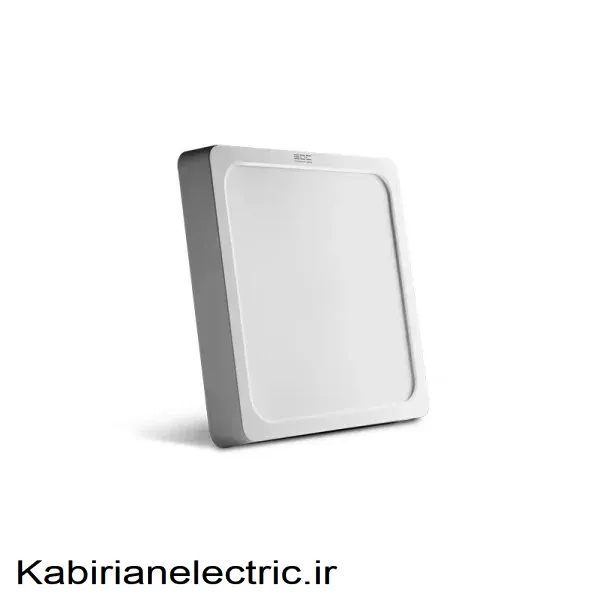 KB-002207 چراغ سقفی روکار دیکو مربع 25 وات EDC - تصویر 1